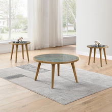 Novato 3-Piece Sintered Stone Table Set (Cocktail Table & 2 End Tables)