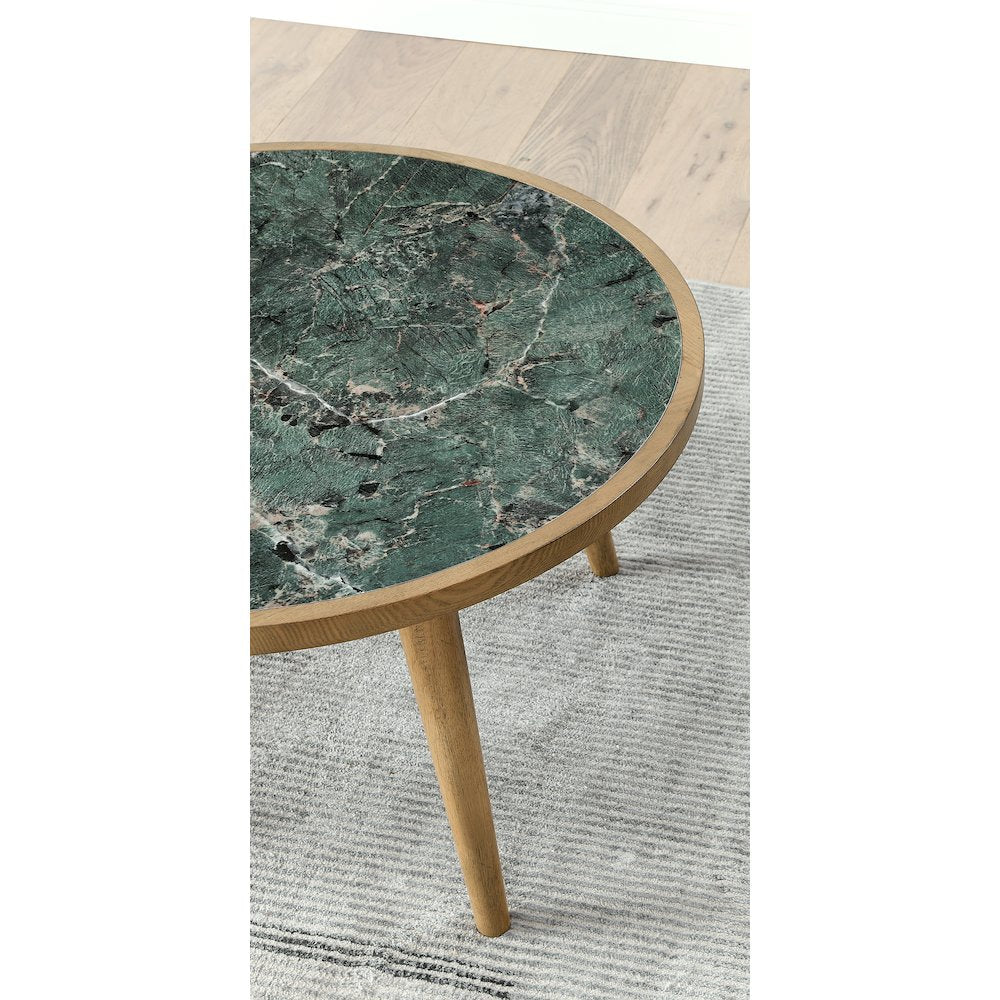 Novato 3-Piece Sintered Stone Table Set (Cocktail Table & 2 End Tables)