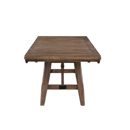 Rectangular Dining Table Set for 6 with 4 Chairs and Bench for Dining Use
