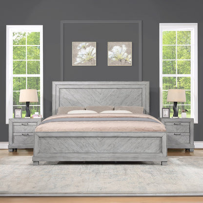 Montana Queen 3 pc Set(2 NS+Bed)