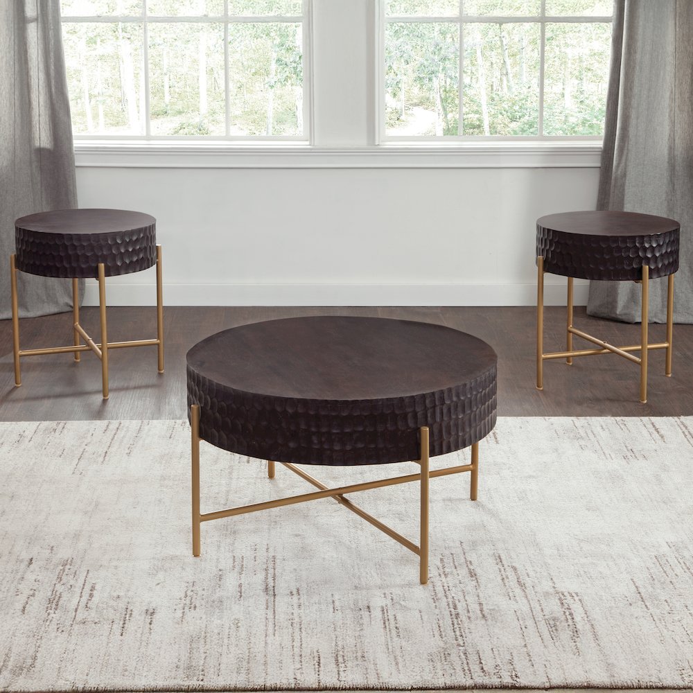 Bobbi Round End Table