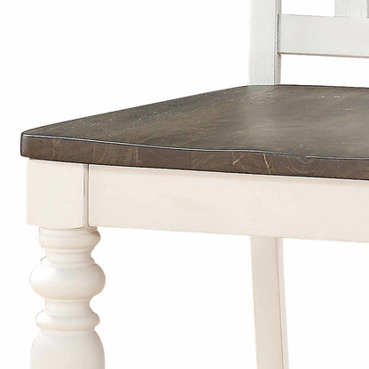Joanna Two Tone Dining Set 7pc