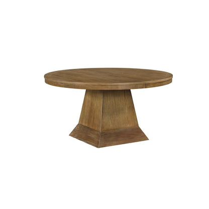 Vaughn Driftwood Dining Table 5PK Set w/
