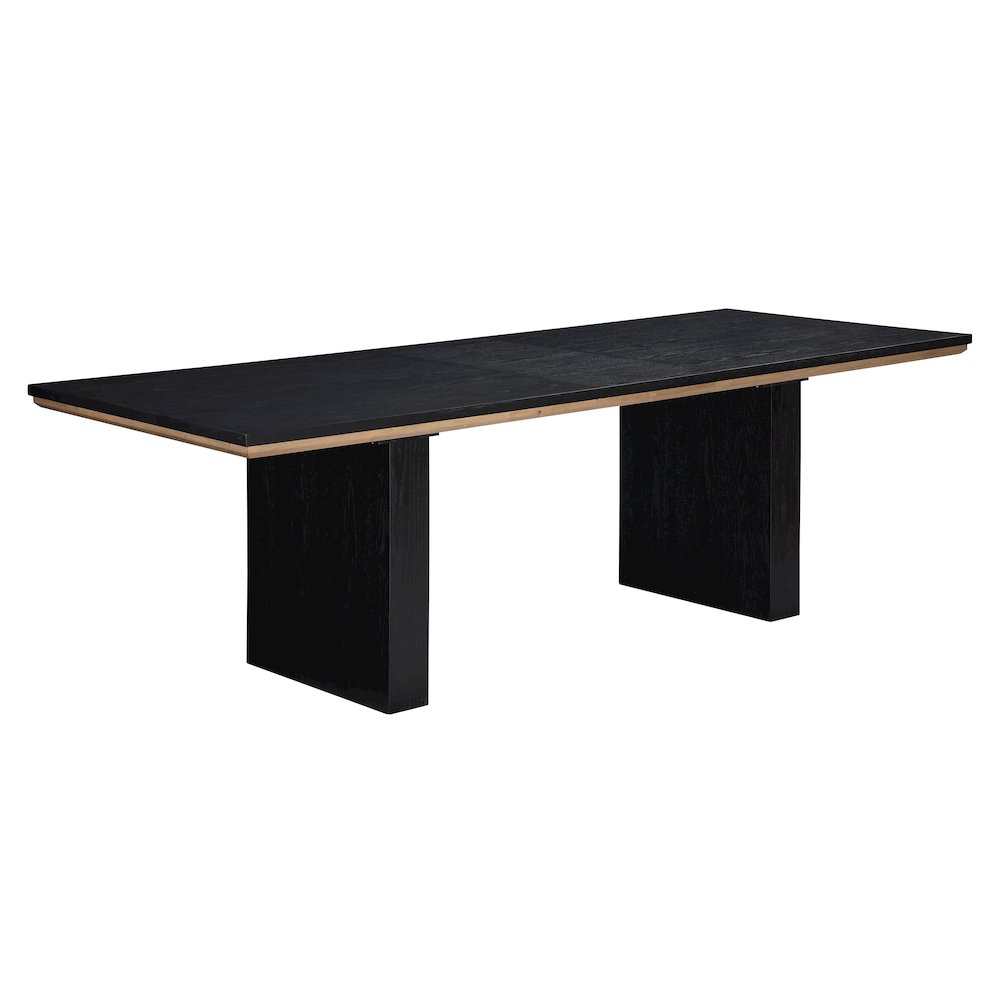 Magnolia 80-96" Dining Table w/16" Leaf, Black