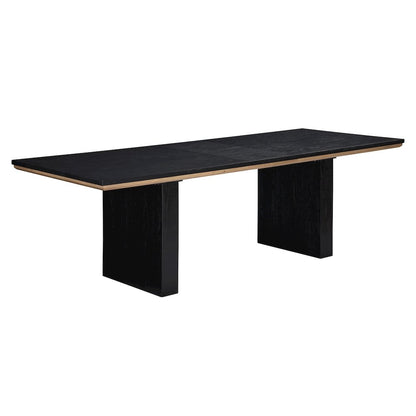 Magnolia 80-96" Dining Table w/16" Leaf, Black