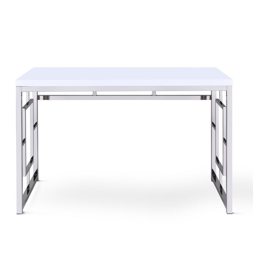 Desk, Durable Top, Contemporary Style, White