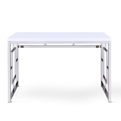 Desk, Durable Top, Contemporary Style, White