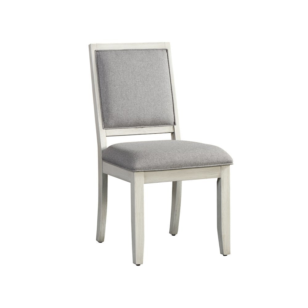 Marble Top Dining Set, 78 Inch Table, Upholstered Chairs, 7 Pieces