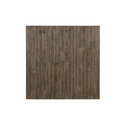 Brown Farmhouse Dining Table Set for 8 – Kitchen or Dining Room Table and Chairs