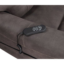 Power Lift Recliner Chair, Adjustable Headrest, 3 Zone Heat, Brown