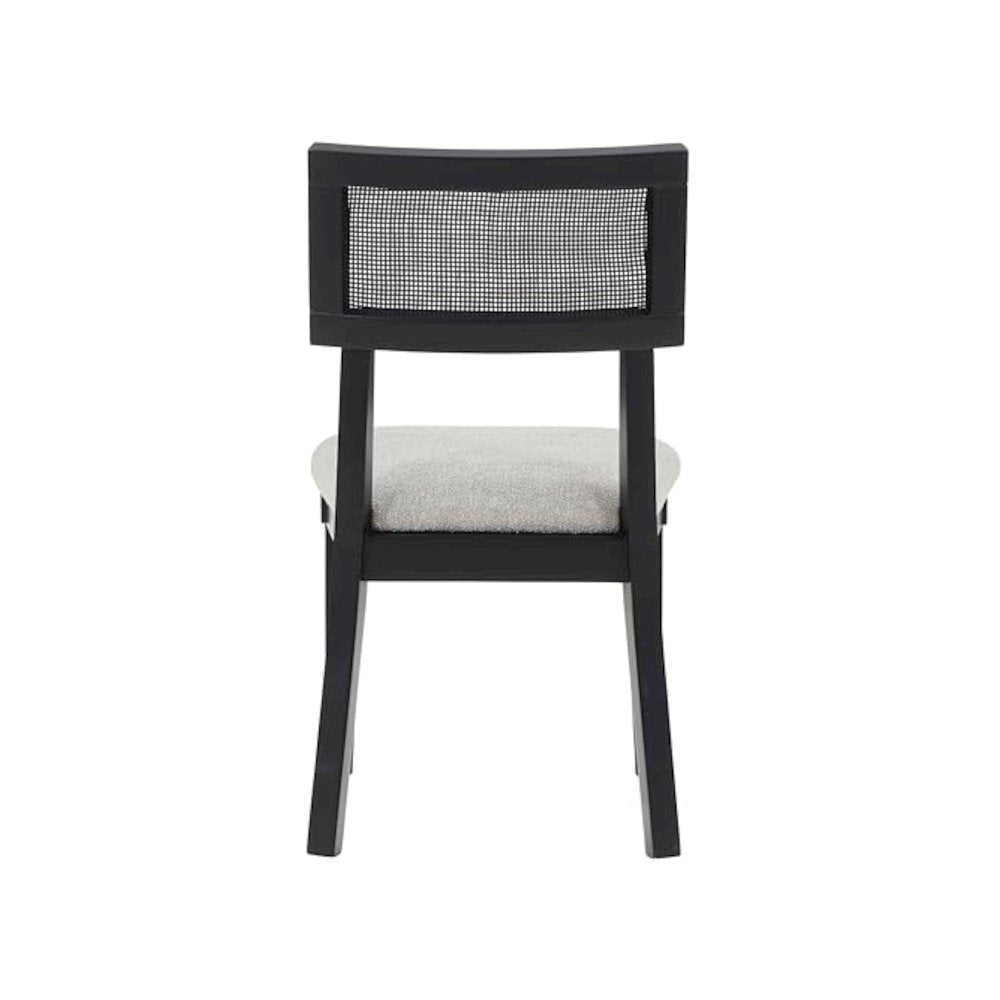 Colvin Black Cane Side Chair