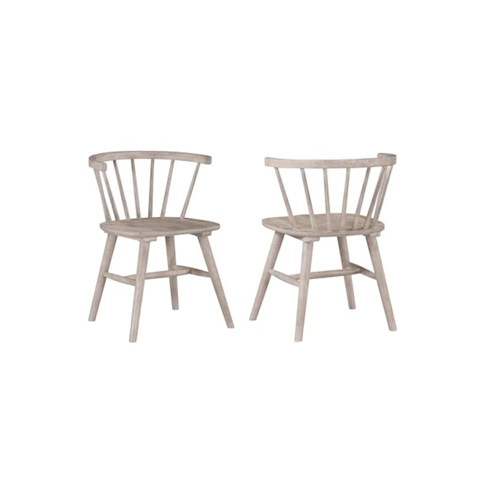 Willow Solid Wood Dining Chair, Tan