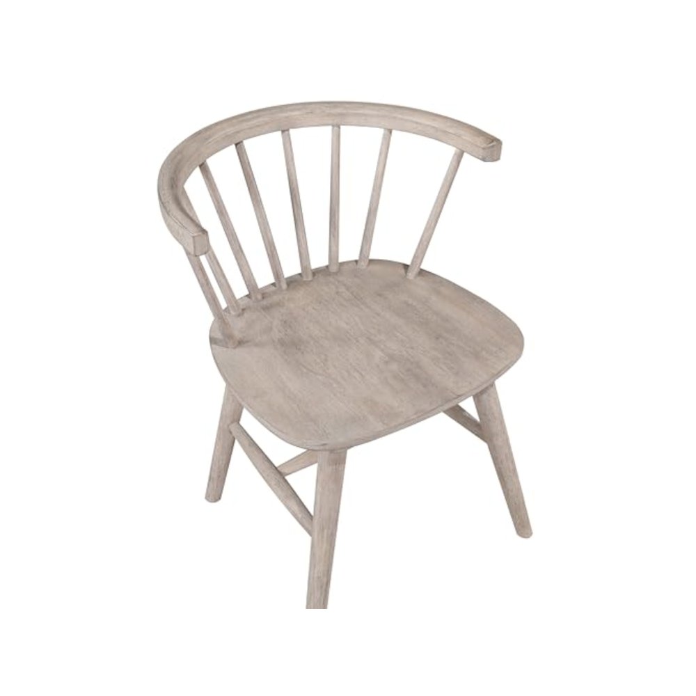 Willow Solid Wood Dining Chair, Tan