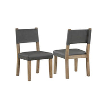 Aubrey Side Chair, Waxed Driftwood finish with