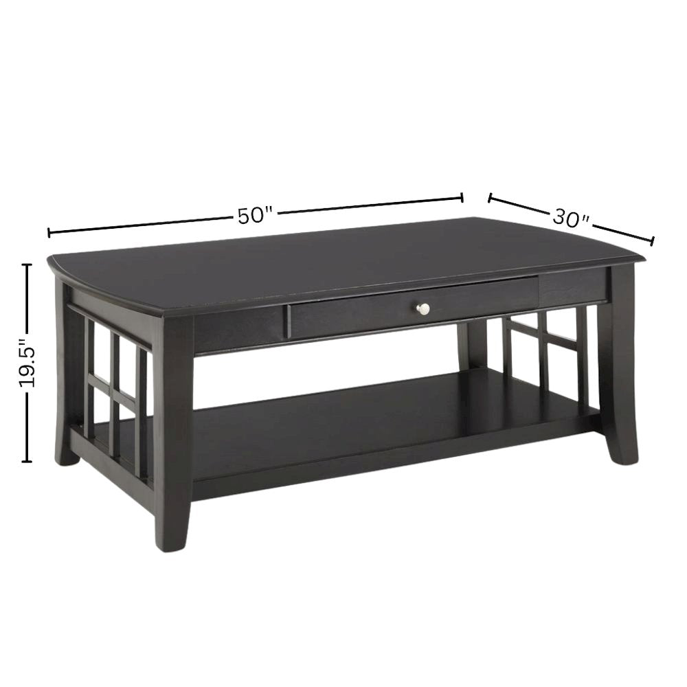 Rectangular Coffee Table Modern Wooden Table Long Coffee Tables Living Room