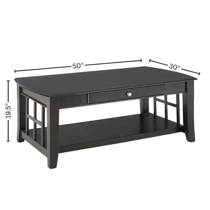 Rectangular Coffee Table Modern Wooden Table Long Coffee Tables Living Room