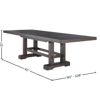 Dusky Ceda Finished Seater Dining Table Set with 8 Chairs for Dining Room
