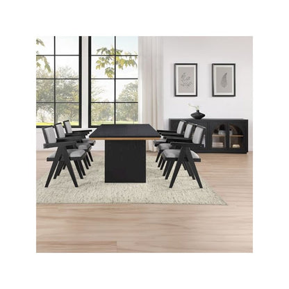 Magnolia Black Arm Chair