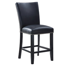 Camila Square 7PC Counter Set Black Chair