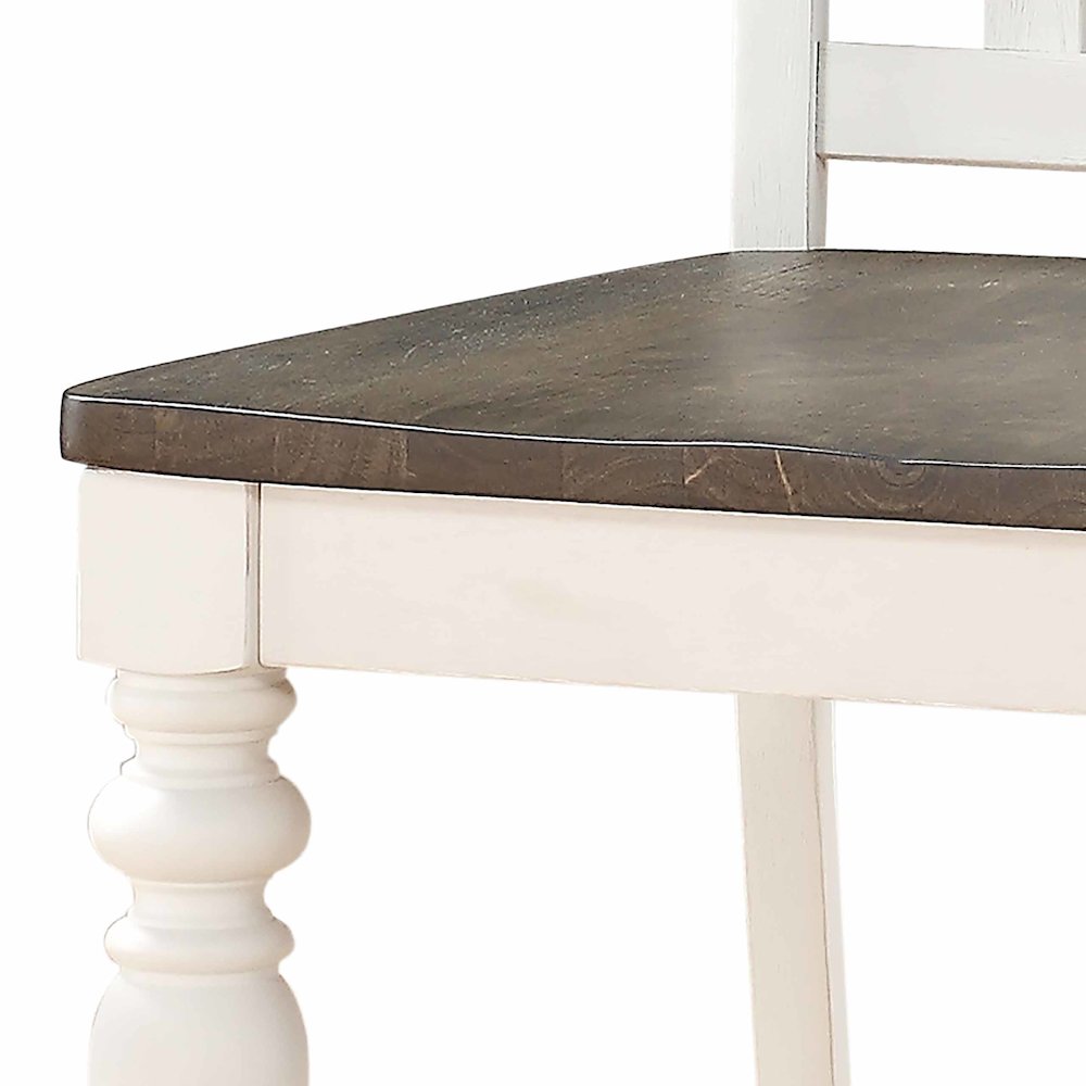 Joanna Two Tone Dining Set 6pc