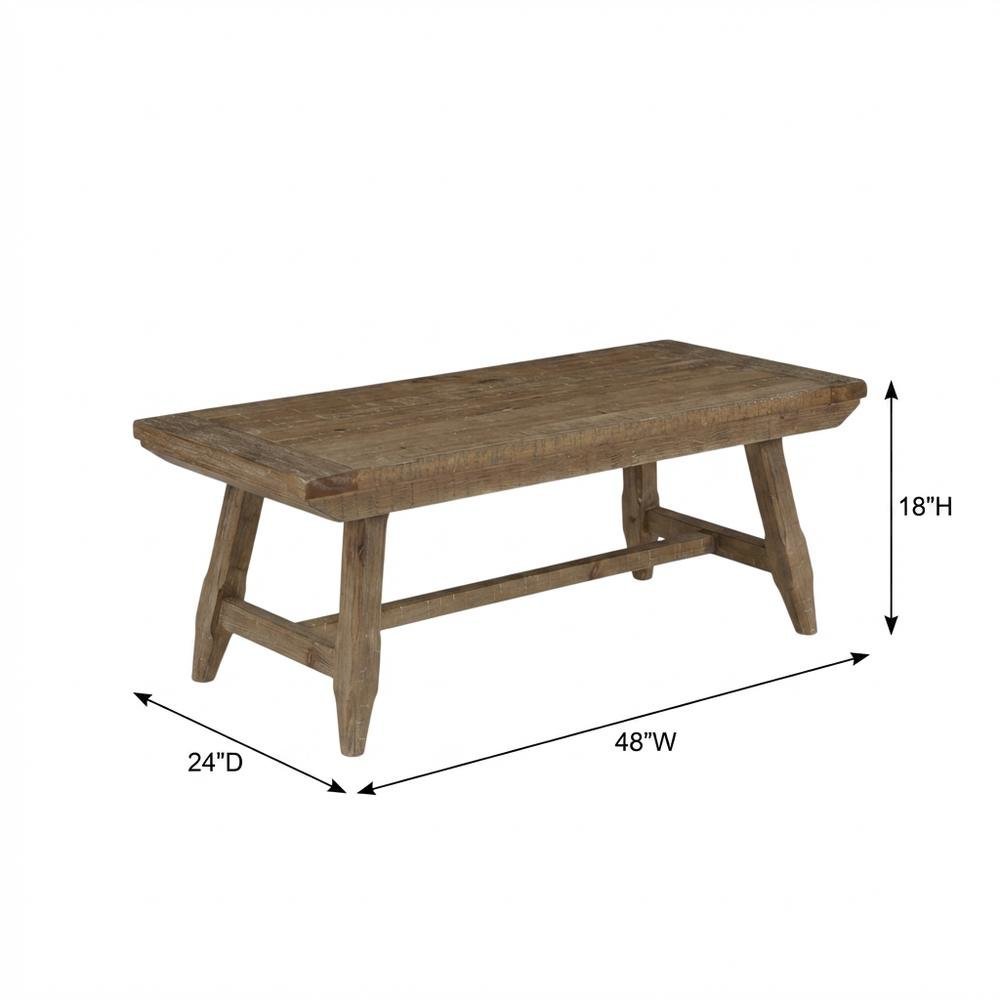 Stylish Brown Coffee Table with Sturdy Construction and Modern Design