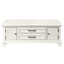 Soft White Lift-Top Coffee Table with MDF and Rubberwood for Living Rooms
