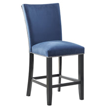Camila Square 7PC Counter Set Blue Chair