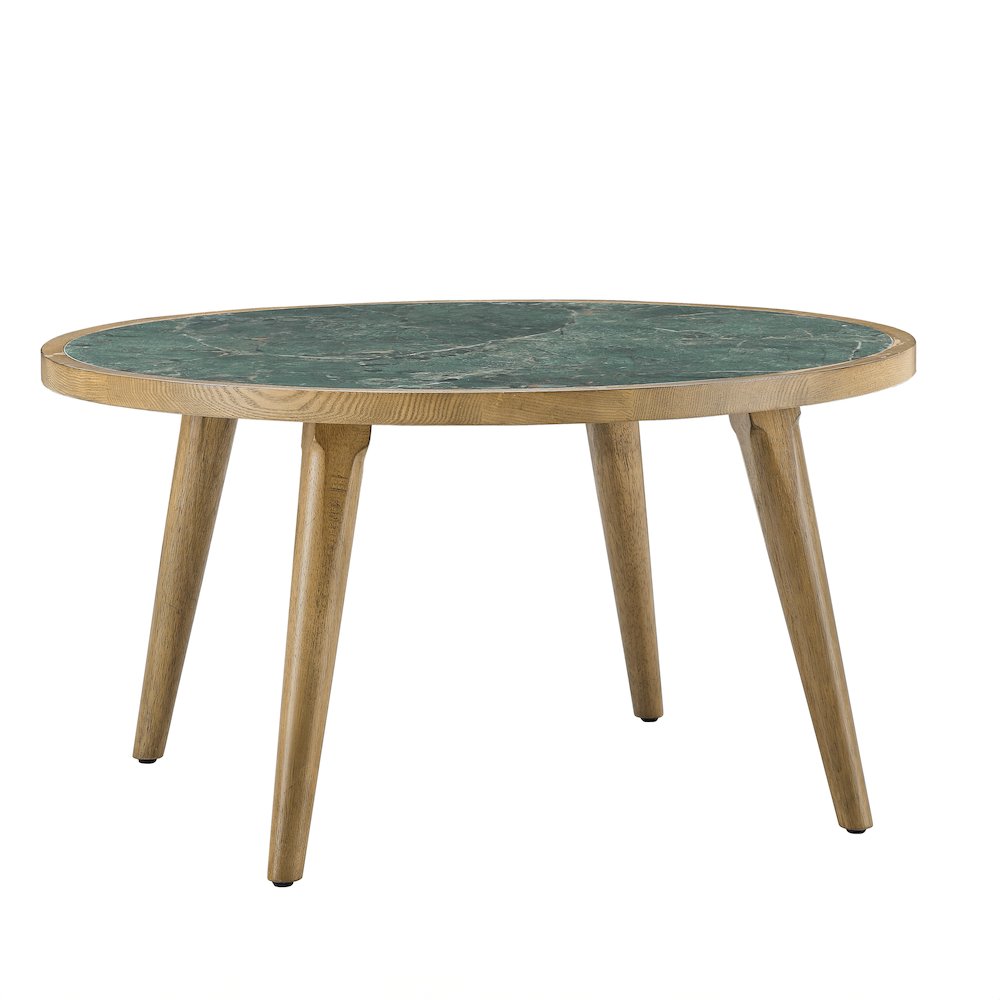 Novato 3-Piece Sintered Stone Table Set (Cocktail Table & 2 End Tables)