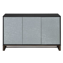 Mazie 3-Door Sideboard w/Pattern Mirror