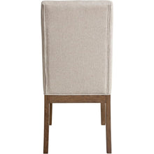 Caramel Upholstered Dining Chairs – Set of 2 Comfy Cushioned Wood Frame