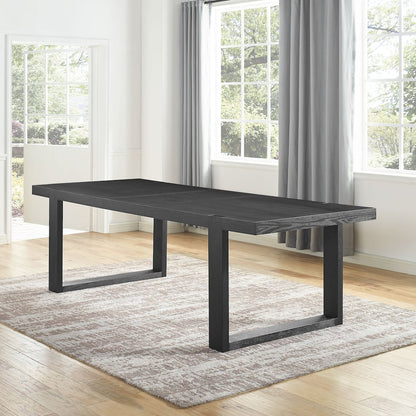 Yves 75-96" Tbl w/ 4 Magnolia Chr, 2 AC