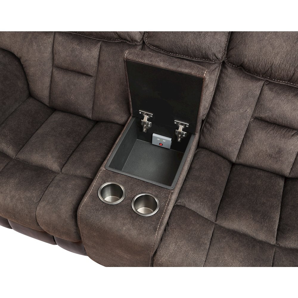 Apollo Pwr/Pwr Console Loveseat