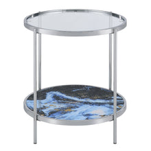 Averie Reversible Round End Table