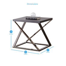 Aegean End Table 23"x23"x23"