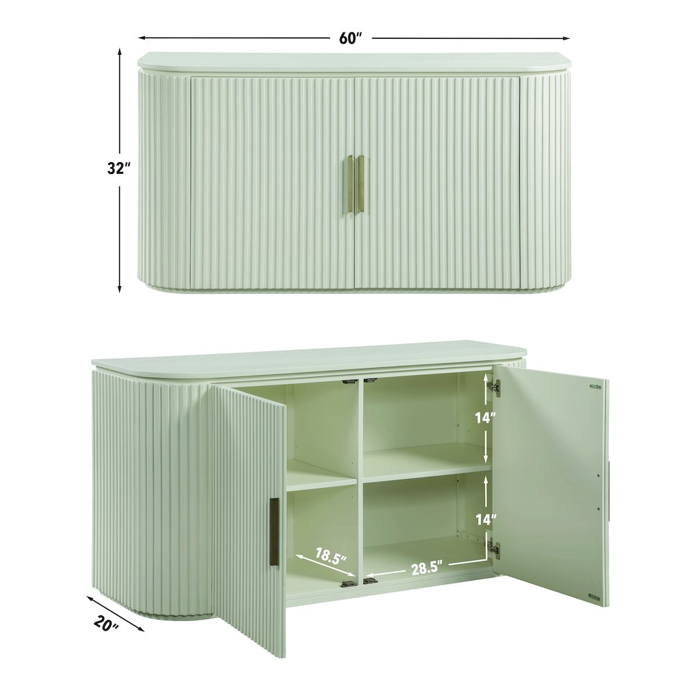 Colvin Server, Ivory finish