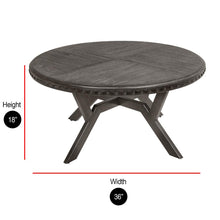 Alamo Round Cocktail Table