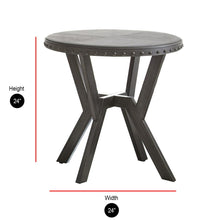 Alamo Round End Table
