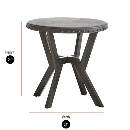 Alamo Round End Table