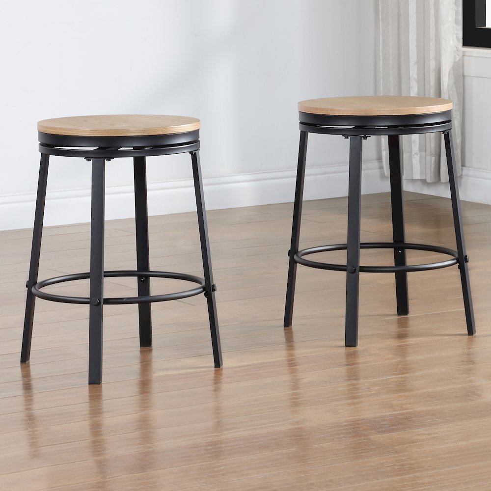 Magnoli 5-Piece Counter Dining Set (Counter Table & 4 Swivel Counter Chairs)