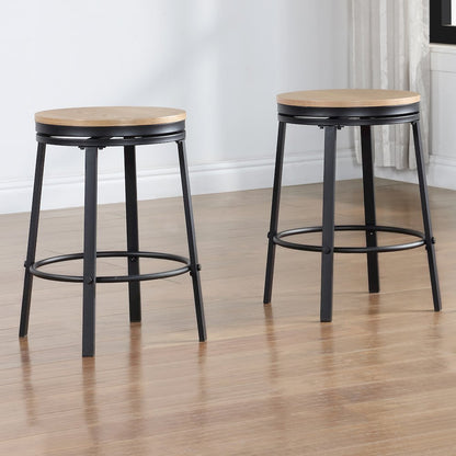 Magnoli 5-Piece Counter Dining Set (Counter Table & 4 Swivel Counter Chairs)