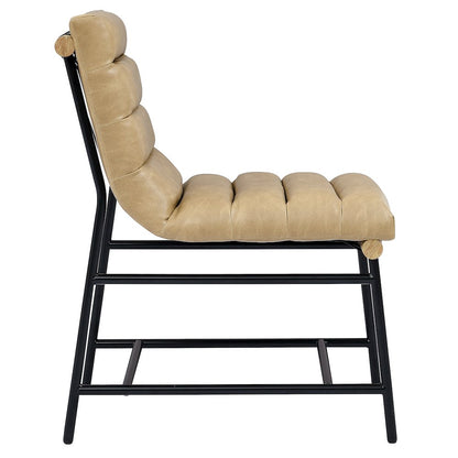 Nicco Sand Vegan Leather Side Chair