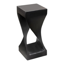 Solana Solid Wood Accent Table, Black Finish