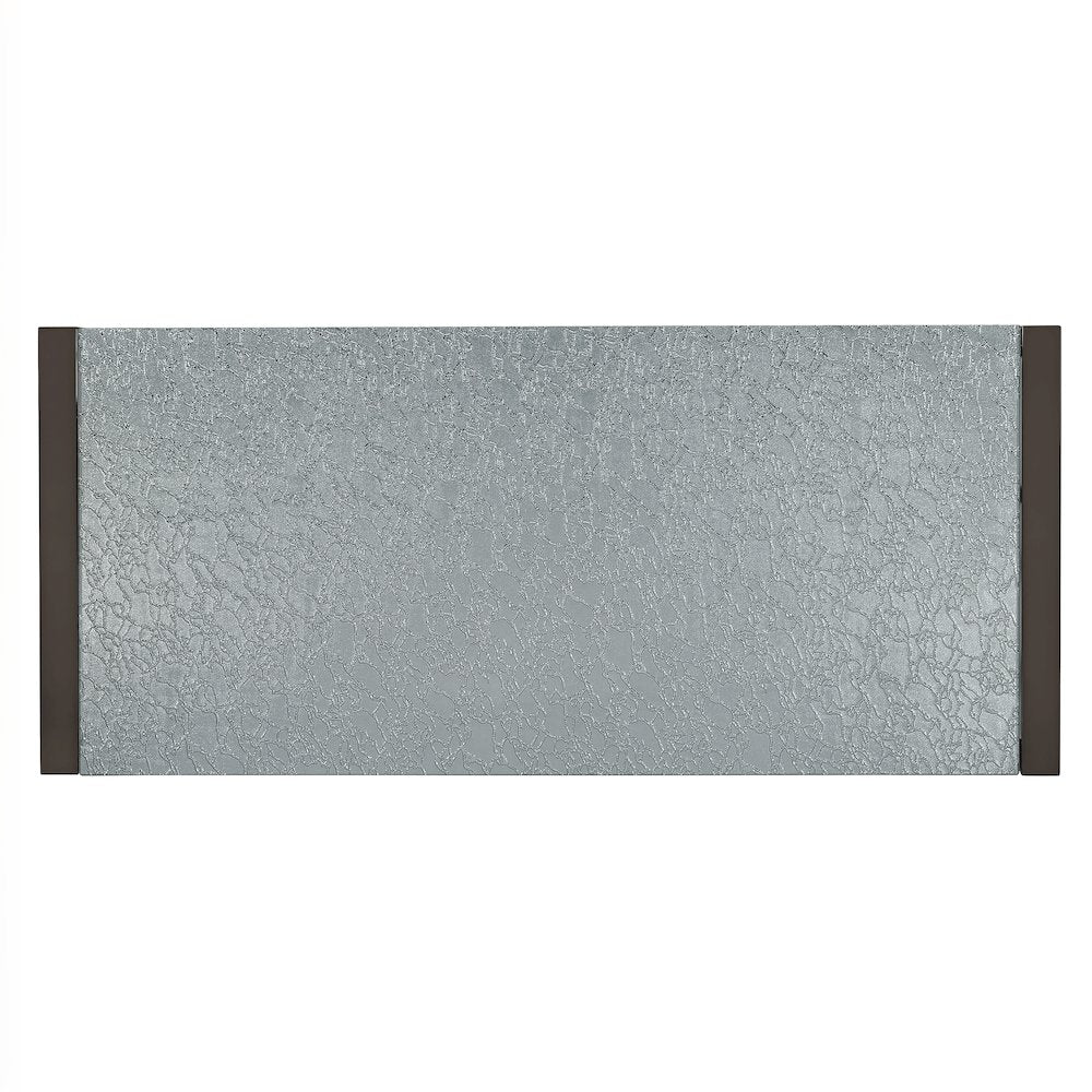 Mazie Coffee Table with Patterned Mirror Top