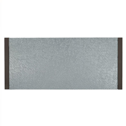Mazie Coffee Table with Patterned Mirror Top