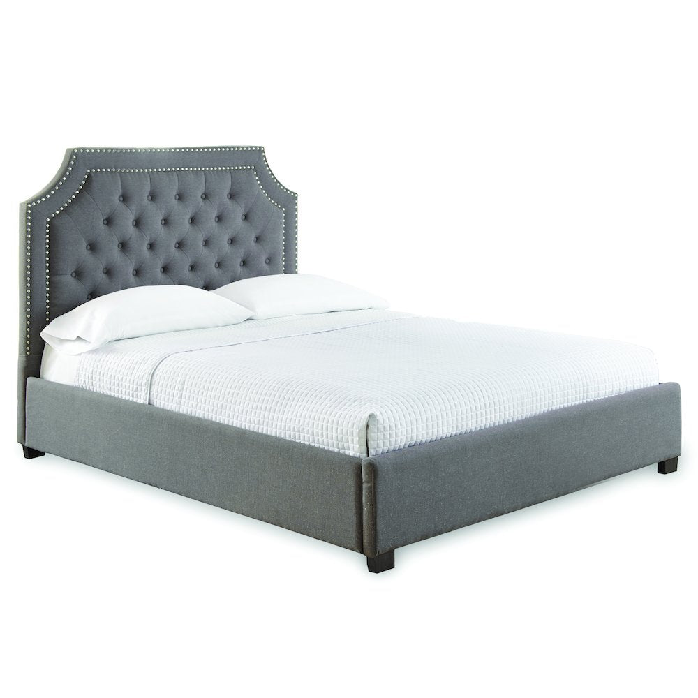 Wilshire Queen Bed Gray