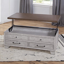 Bear Creek Lift Top Cocktail Table - Ivory