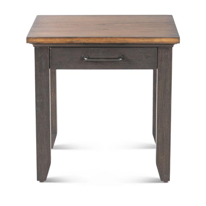 Bear Creek End Table Brown