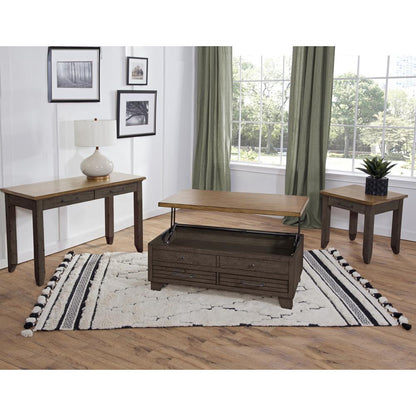 Bear Creek End Table Brown