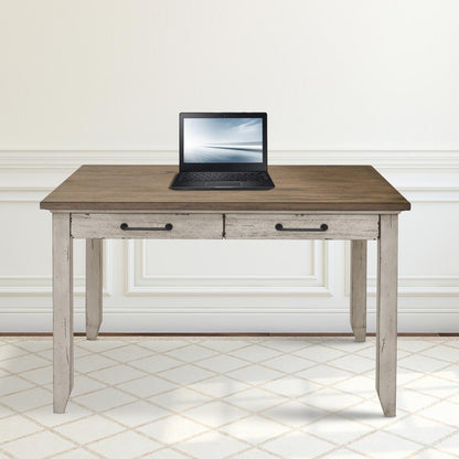 Creek Multi-Function Table, Heavily distressed two-tone finish perfect for that rustic farmhouse style
