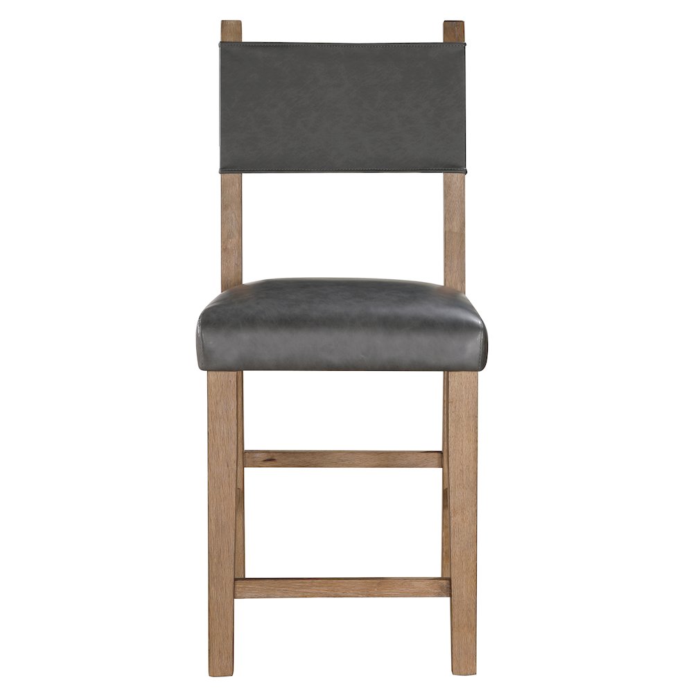 Aubrey Brown Counter Chair